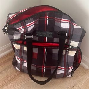 Sarah Wells pump bag (Lizzy/tartan color)